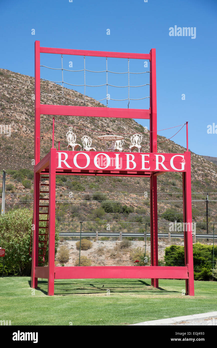 Largest Chair In Africa At The Rooiberg Winery In The Breede River