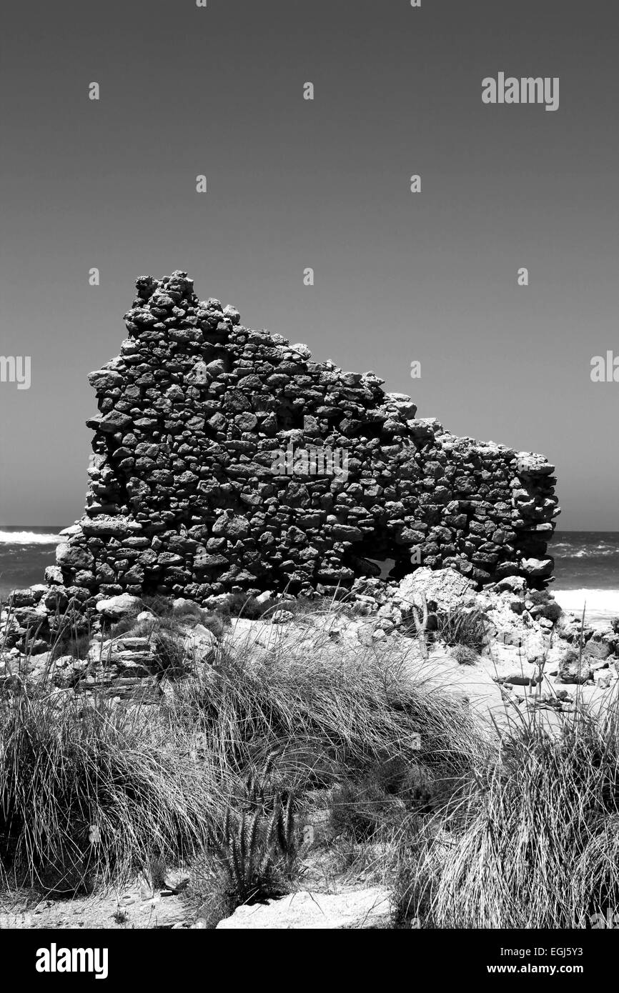 Remains of stone Black and White Stock Photos & Images - Alamy