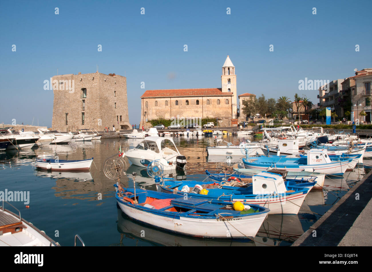 porto harbour acciaroli pollica south italy porto harbour acciaroli pollica  south italy Stock Photo - Alamy