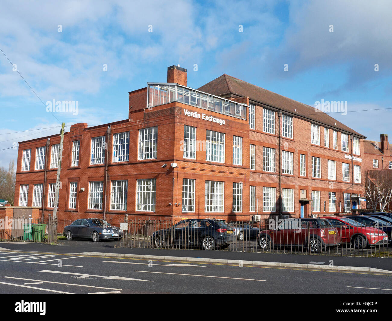 Verdin Exchange building in Winsford Cheshire UK Stock Photo - Alamy