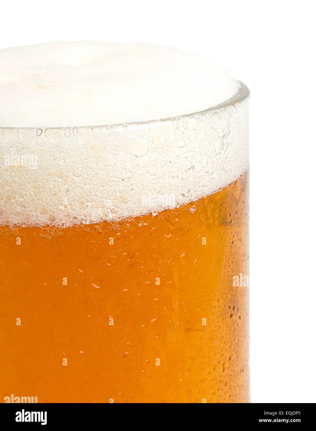 beer foam glass isolated on white background Stock Photo Alamy