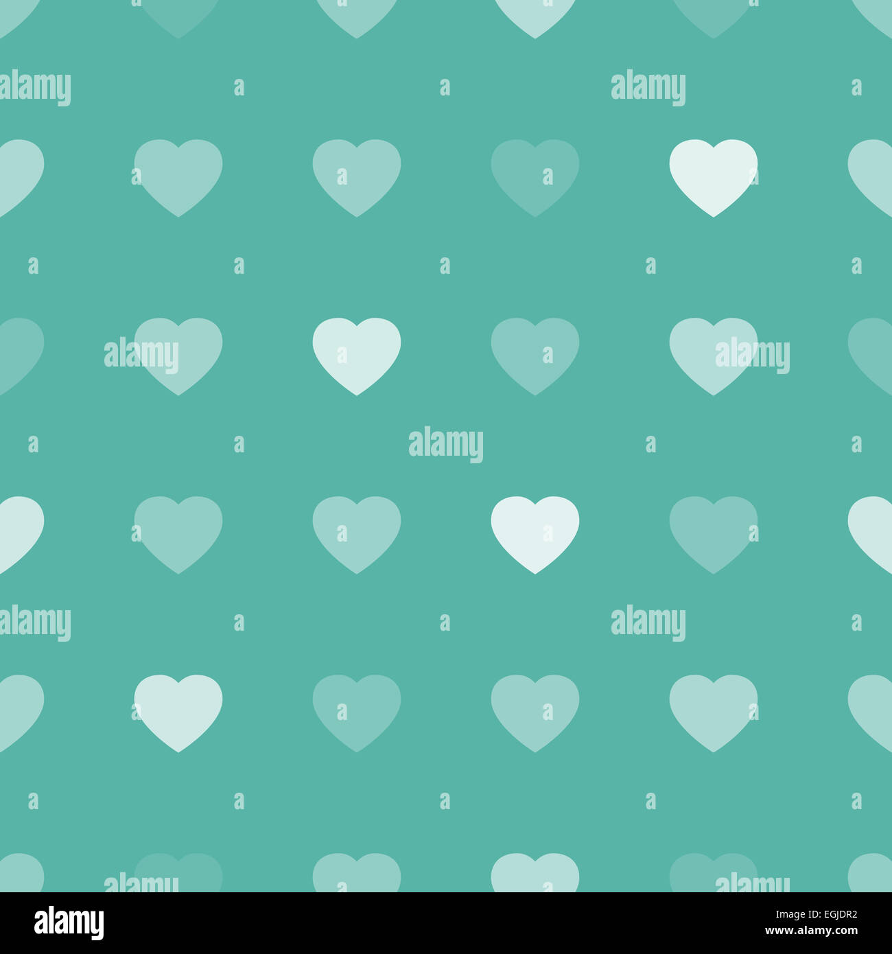 Abstract seamless background with hearts illustration Stock Photo - Alamy