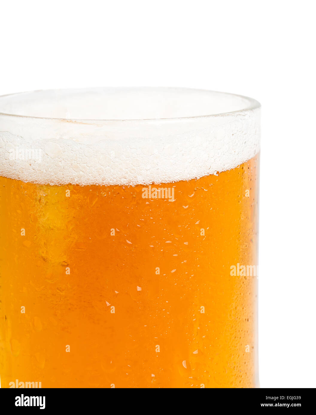 beer foam glass isolated on white background Stock Photo Alamy