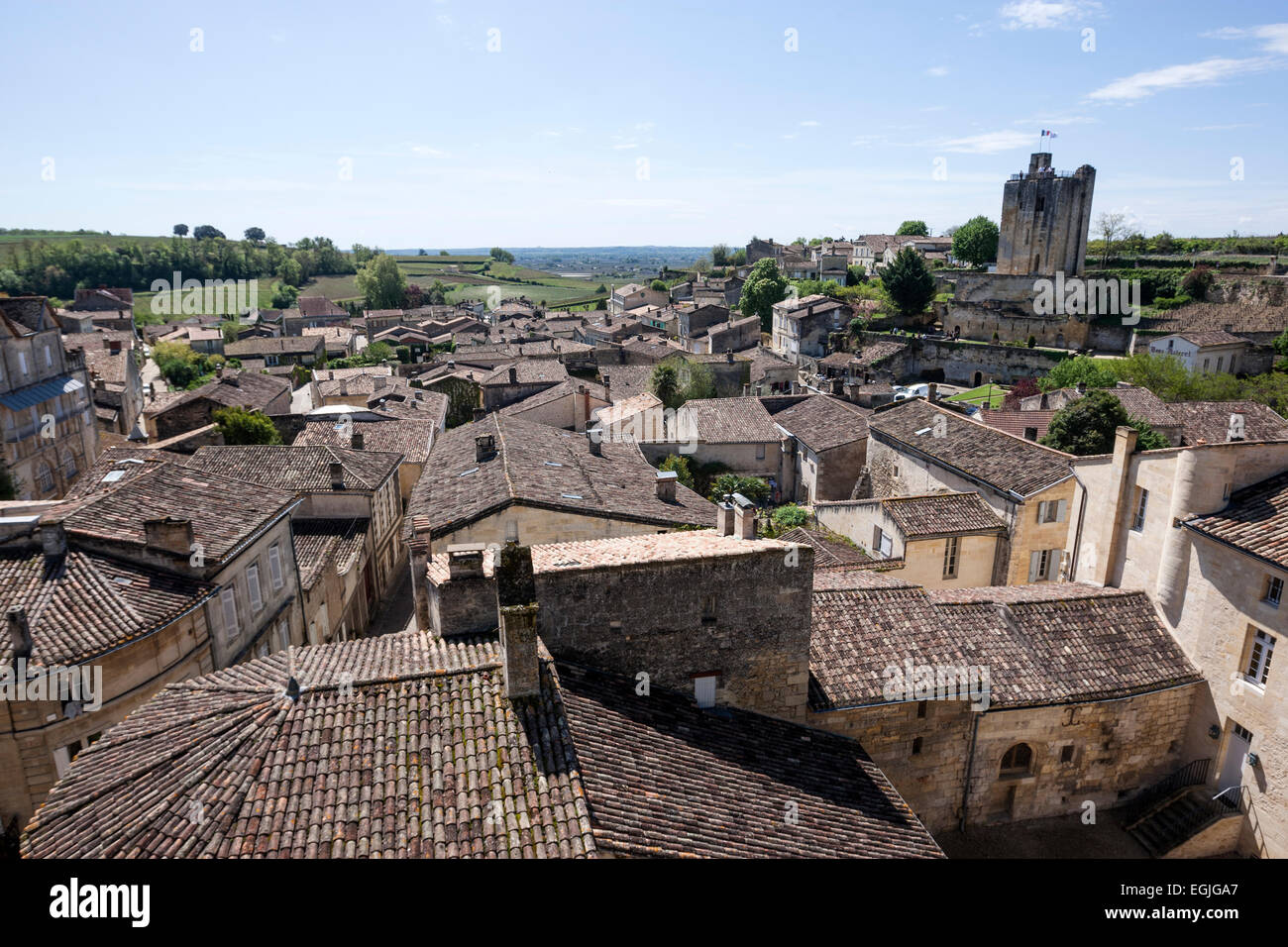 Saint emilion medieval city hi-res stock photography and images - Alamy