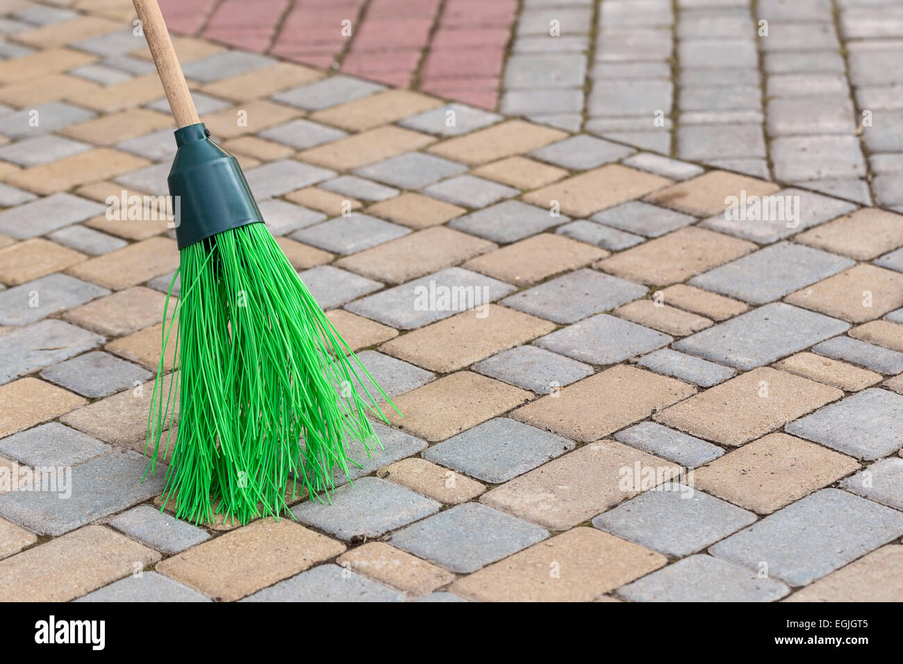 Broom sweeping floor hires stock photography and images Alamy