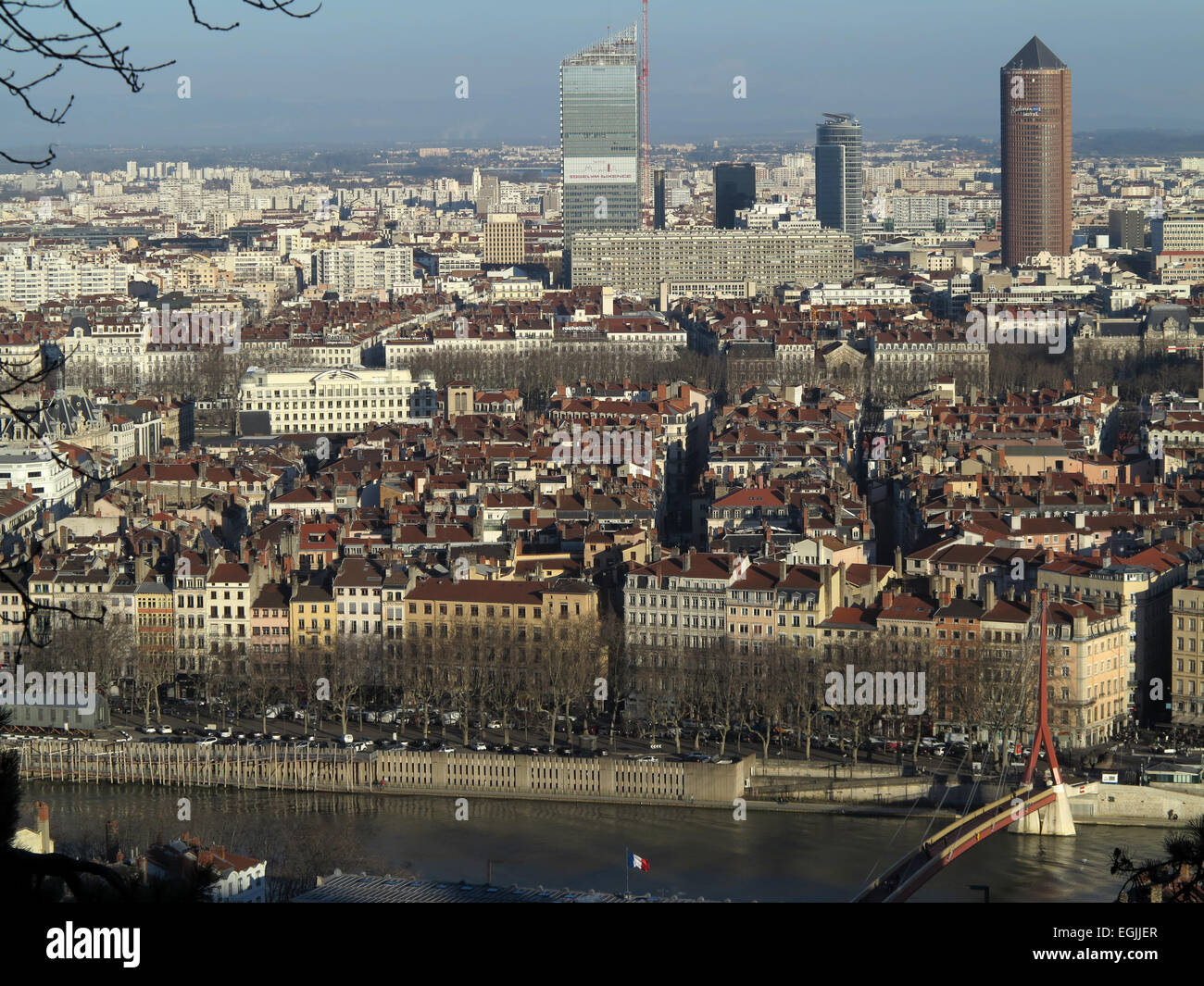 Lyon bridges hi-res stock photography and images - Alamy