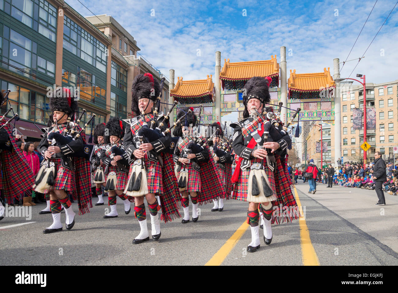 Bagpipes parade at hires stock photography and images Alamy