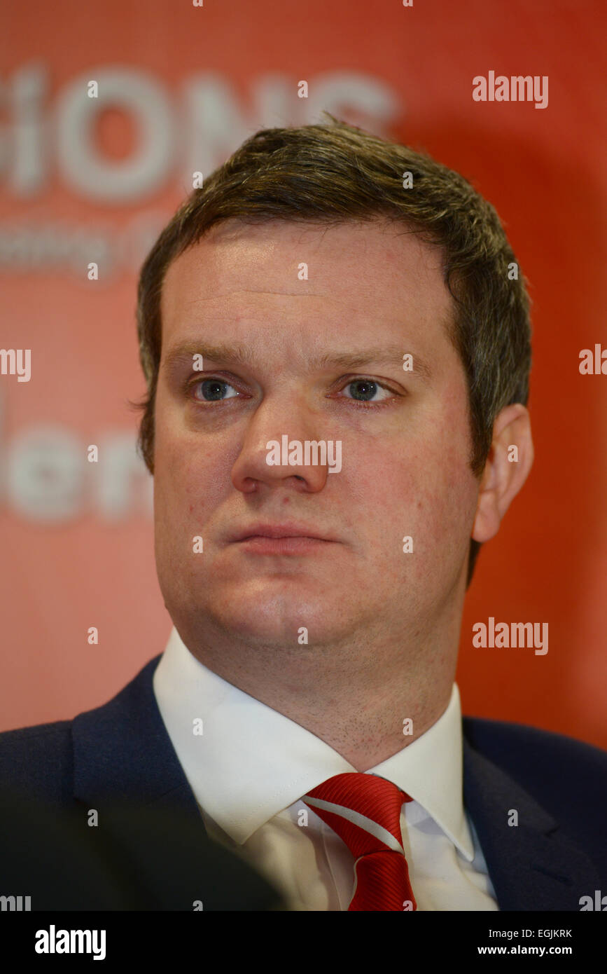 Barnsley, UK. Wednesday 25th February 2015. Barnsley FC chief executive Ben Mansford. Picture: Scott Bairstow/Alamy Stock Photo