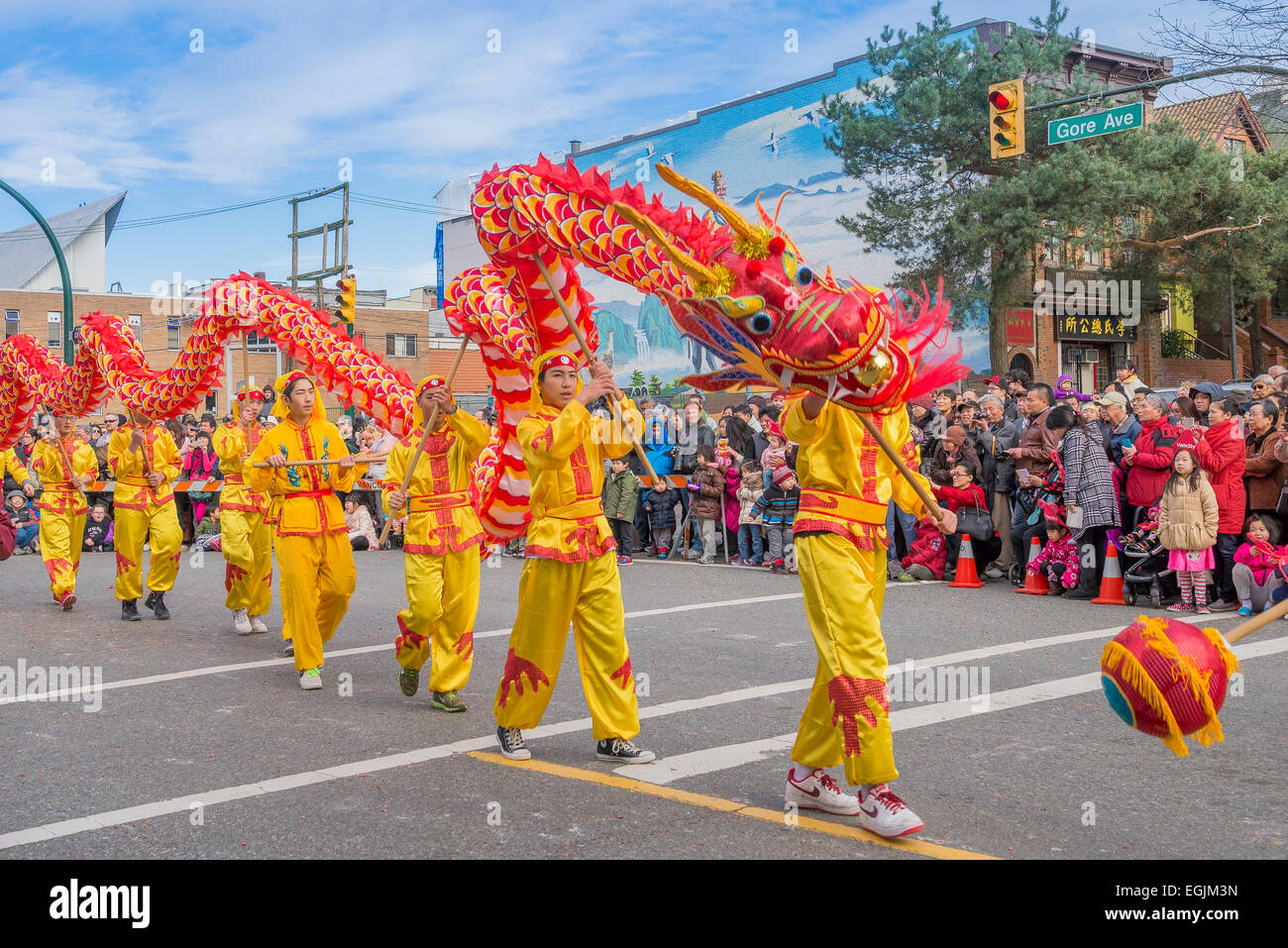 Chinese new year parade vancouver hires stock photography and images