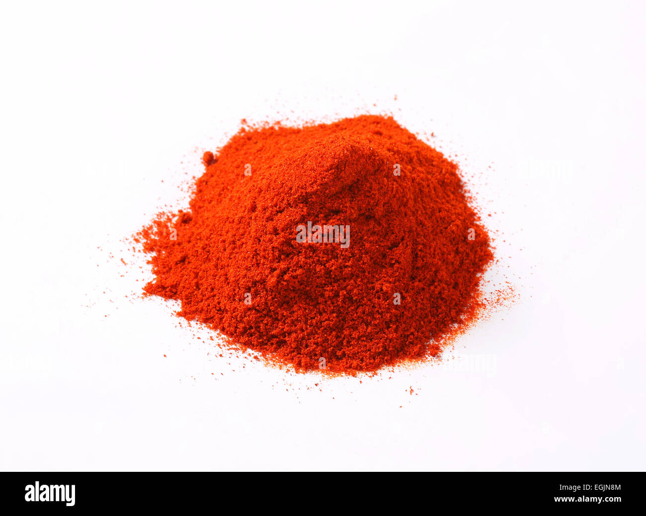 Heap of red paprika powder Stock Photo Alamy