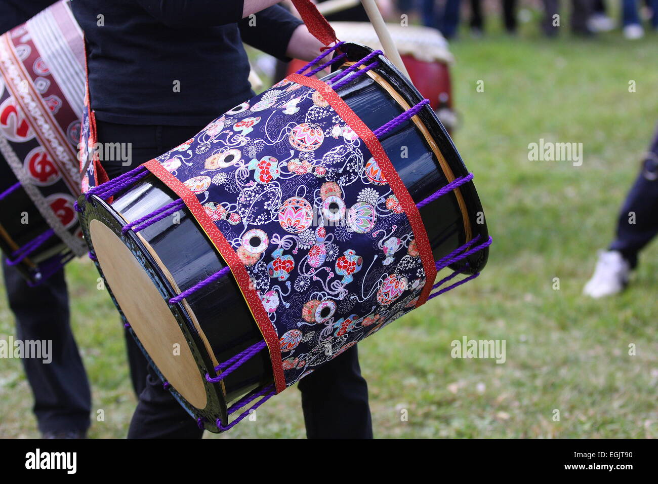 Japanese drum hires stock photography and images Alamy