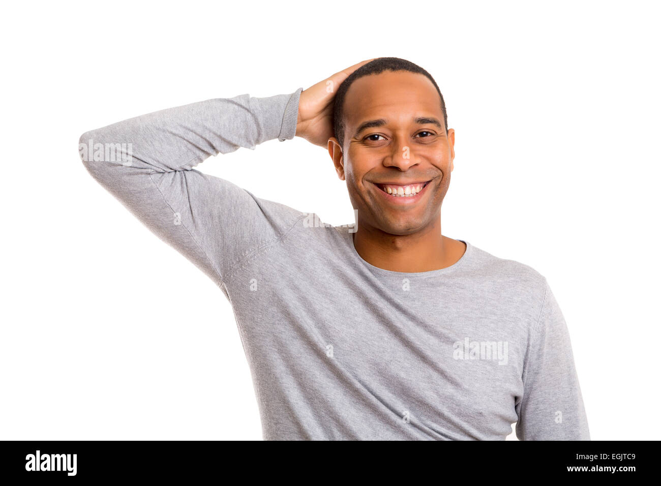Beautiful african man hi-res stock photography and images - Alamy