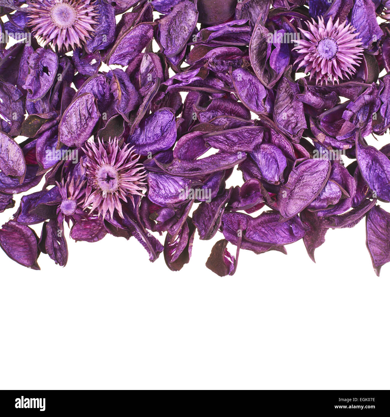 Dried medley potpourri leaves Stock Photo Alamy