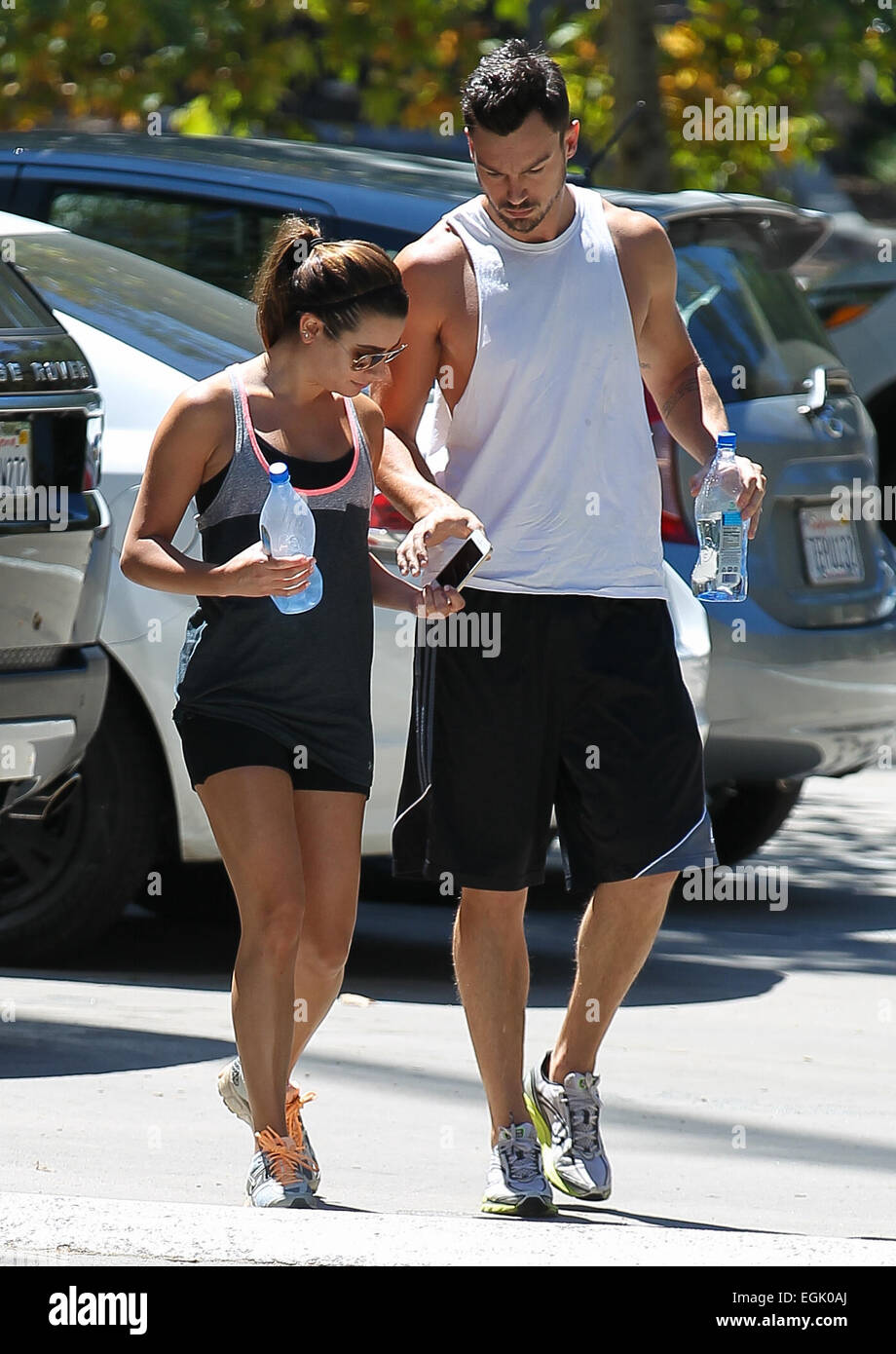 Lea Michele and boyfriend Matthew Paetz go for a hike together at
