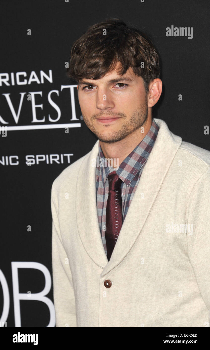 LOS ANGELES, CA AUGUST 13, 2013 Ashton Kutcher at the Los Angeles