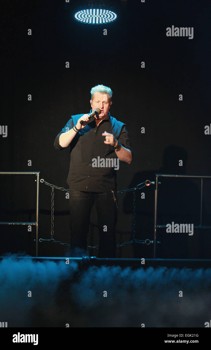 Las Vegas, Nevada, USA. 25th Feb, 2015. Gary LeVox, lead vocalist of ...
