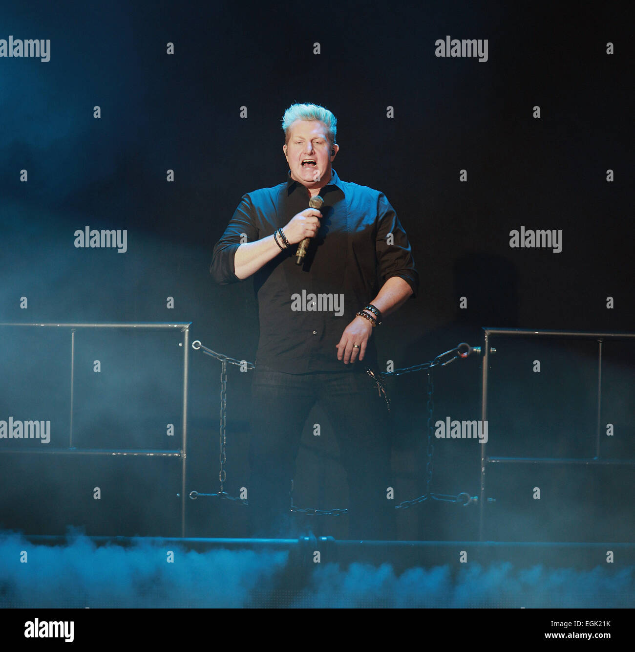 Las Vegas, Nevada, USA. 25th Feb, 2015. Gary LeVox, lead vocalist of ...