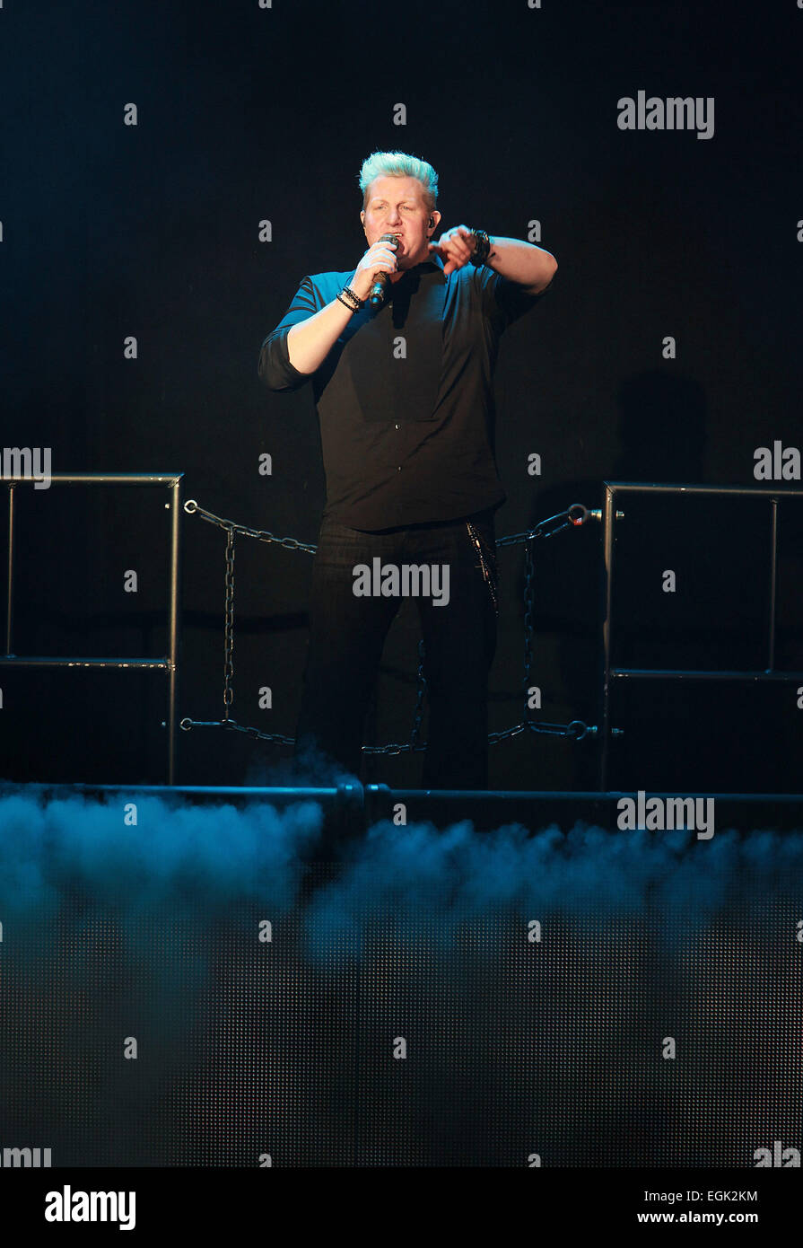Las Vegas, Nevada, USA. 25th Feb, 2015. Gary LeVox, lead vocalist of ...