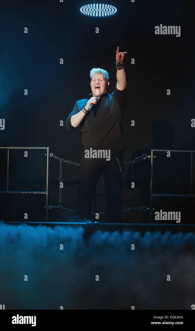Las Vegas, Nevada, USA. 25th Feb, 2015. Gary LeVox, lead vocalist of ...