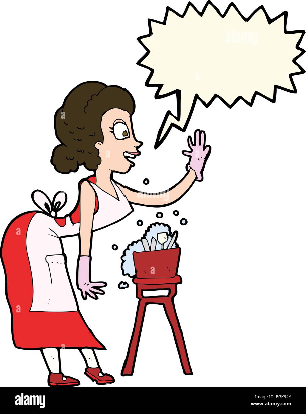 1950 housewife Cut Out Stock Images & Pictures Alamy