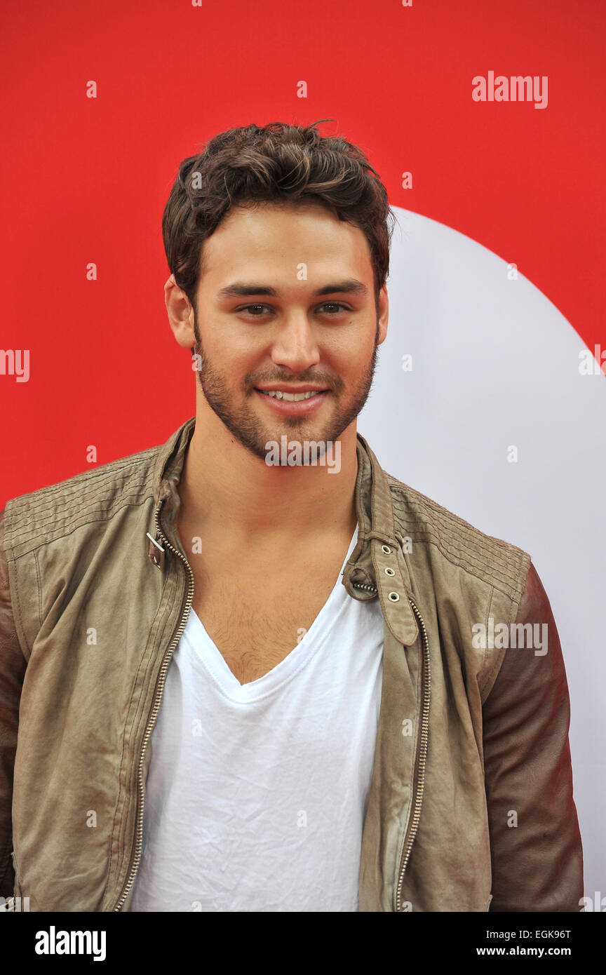 LOS ANGELES, CA - JULY 11, 2013: Ryan Guzman at the Los Angeles ...