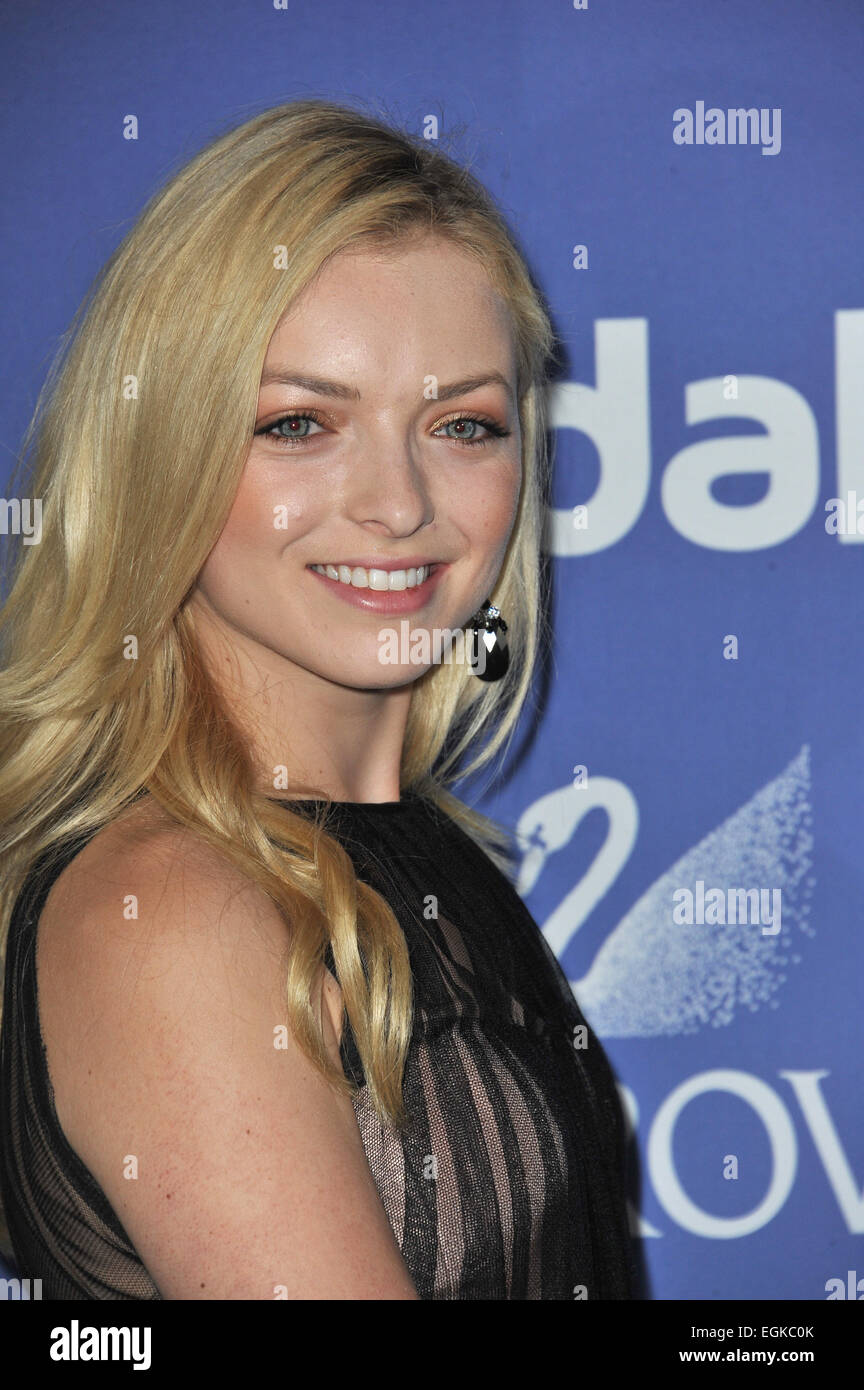 LOS ANGELES, CA - JUNE 12, 2013: Francesca Eastwood (daughter of Clint Eastwood) at the Women in Film 2013 Crystal + Lucy Awards at the Beverly Hilton Hotel. Stock Photo