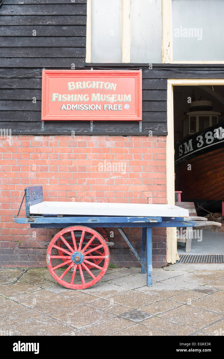 The Brighton Fishing museum Brighton UK Stock Photo