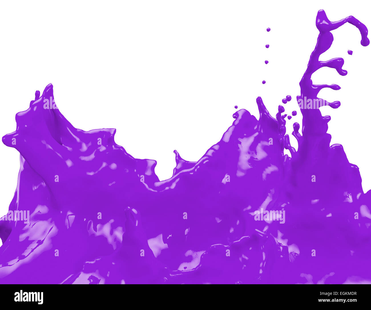 Purple paint splatter hi-res stock photography and images - Alamy