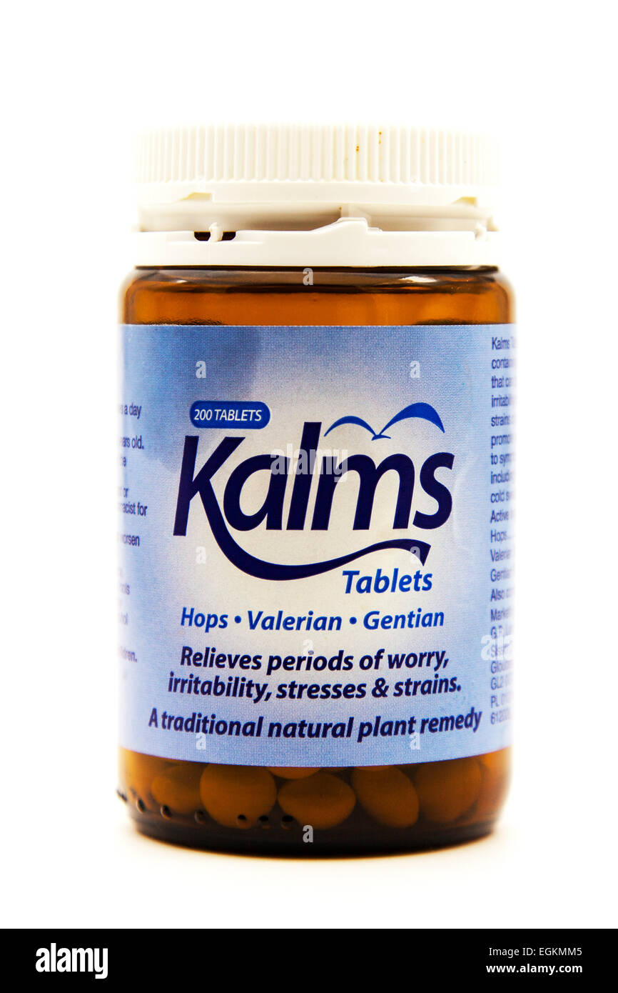 kalms stress tablets relieves stress worry stresses nerves nervous
