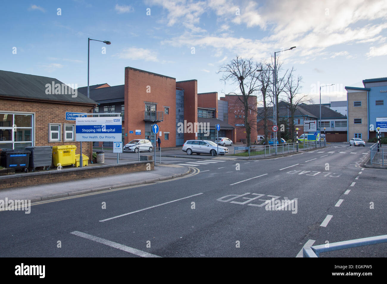 Stepping Hill Hospital, Stockport, Greater Manchester, UK Stock Photo