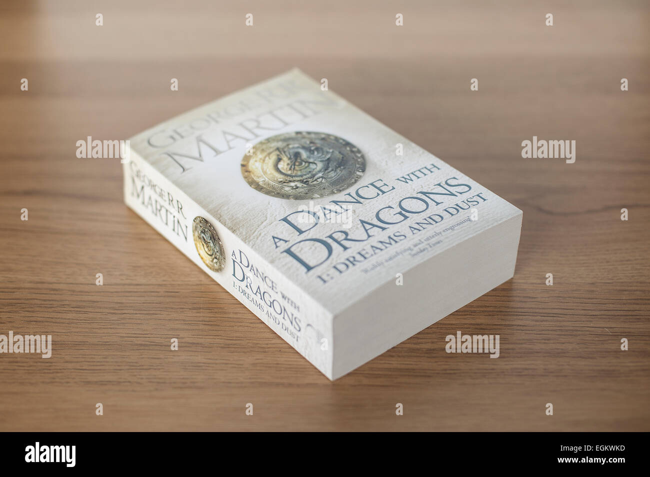 A Dance with Dragons. Dreams and Dust. George RR Martin. Stock Photo