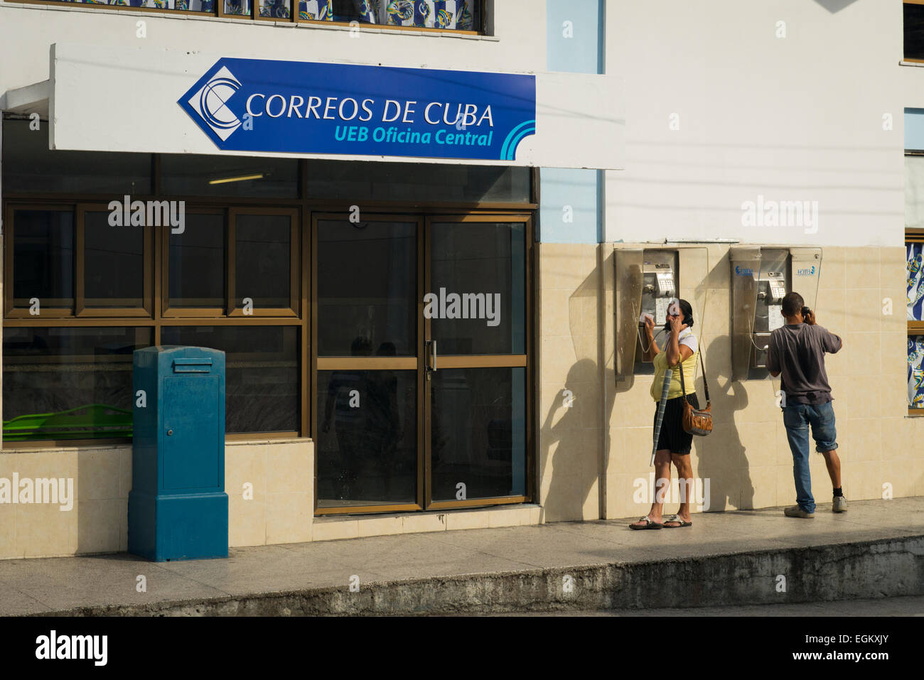 Cienfuegos Cuban post office postal service mail Correos de Cuba UEB