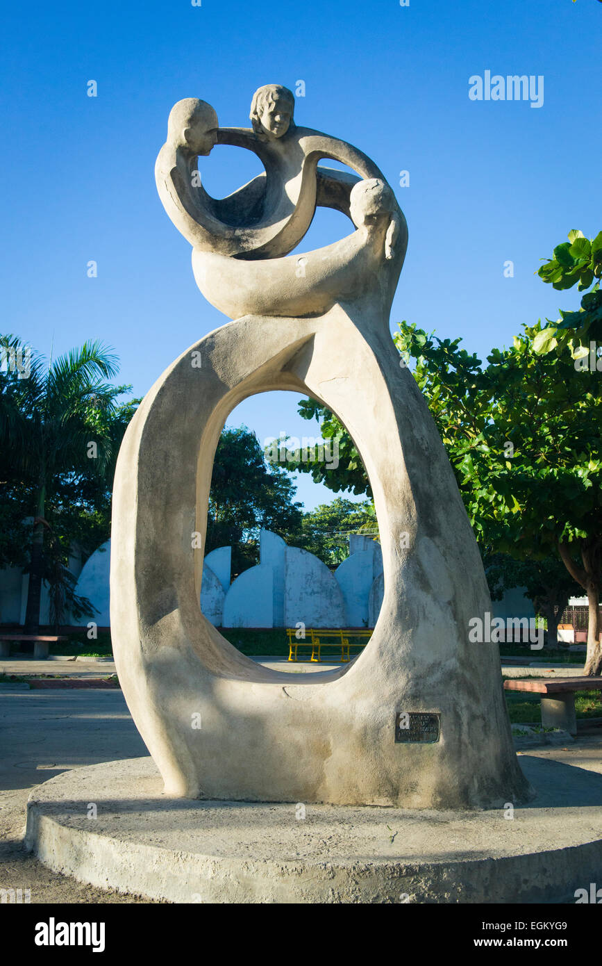 Cuba Cienfuegos Punta Gorda open air gallery Sculpture Park modern