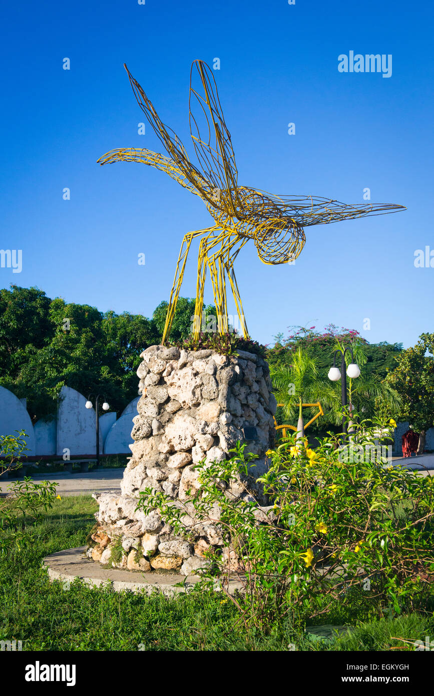 Cuba Cienfuegos Punta Gorda open air gallery Sculpture Park modern