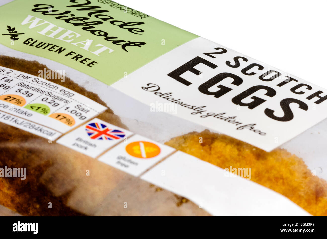 Gluten Free Scotch Eggs from Marks and Spencer, part of their "Made