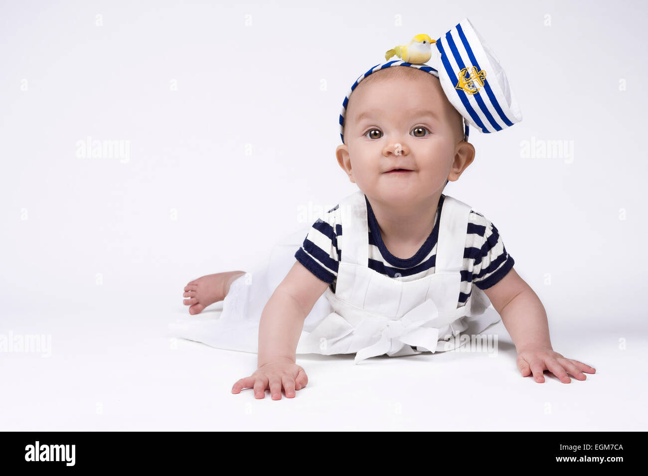 sailor dress for baby girl
