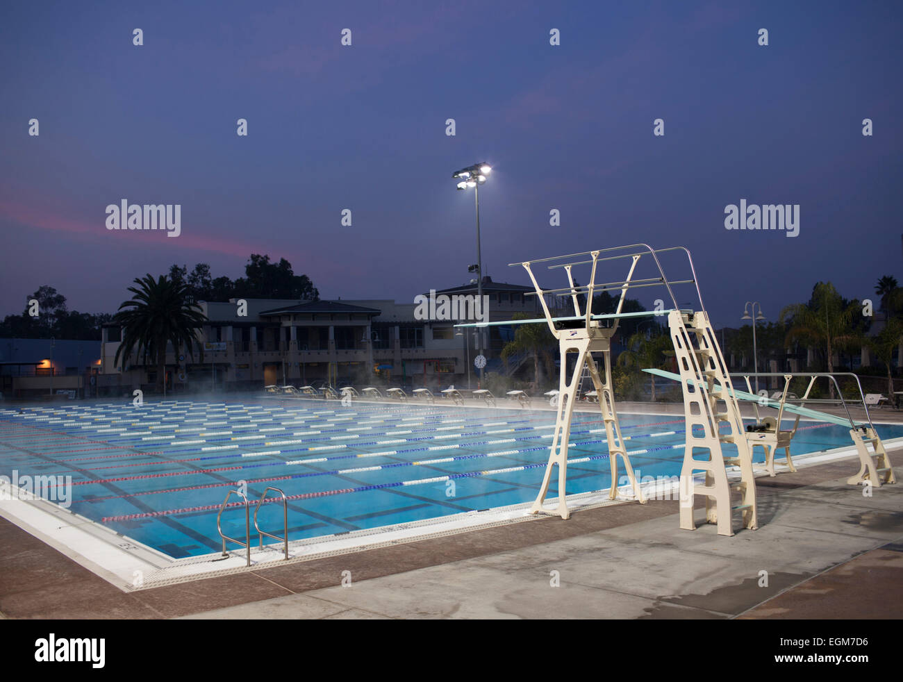 Lap Pool in California Stock Photo - Alamy