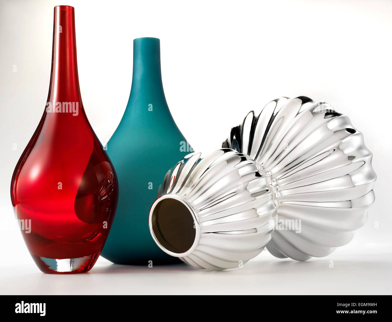 Assortment of Vases Stock Photo