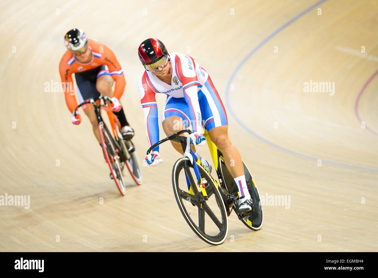 Denis Dmitriev/Jeffrey Hoogland - 22.02.2015 - Championnats du Monde ...