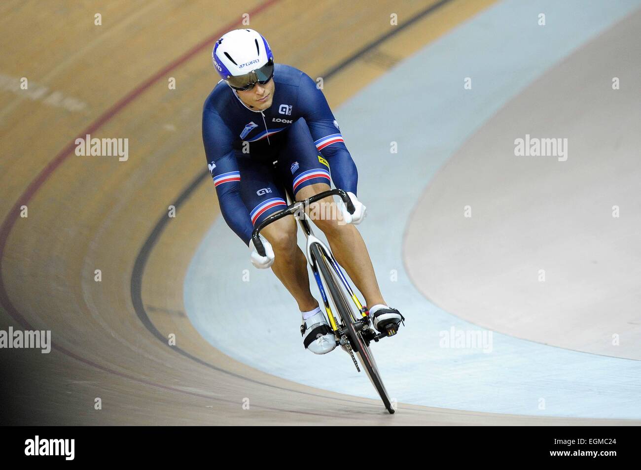 Michael D Almeida - 21.02.2015 - Championnats du Monde 2015 de Cyclisme sur  piste - Saint Quentin en Yvelines.Photo : Andre Ferreira/Icon Sport Stock  Photo - Alamy