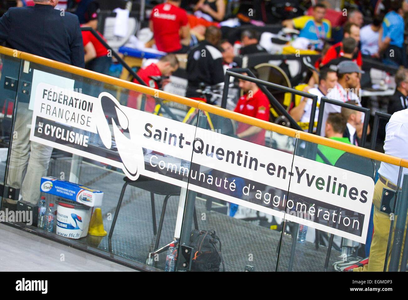 Illustration velodorme - 20.02.2015 - Cyclisme sur piste - Championnats du Monde - Saint Quentin En Yvelines -.Photo : Andre Ferreira / Icon Sport Stock Photo