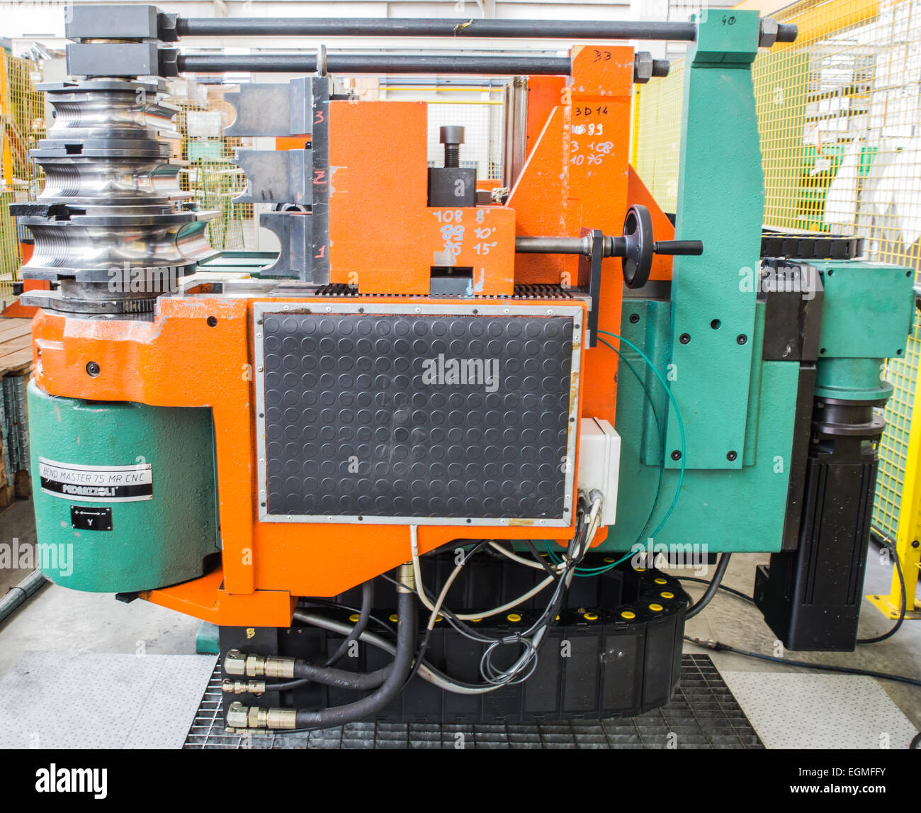 detail tools bending machine Stock Photo Alamy