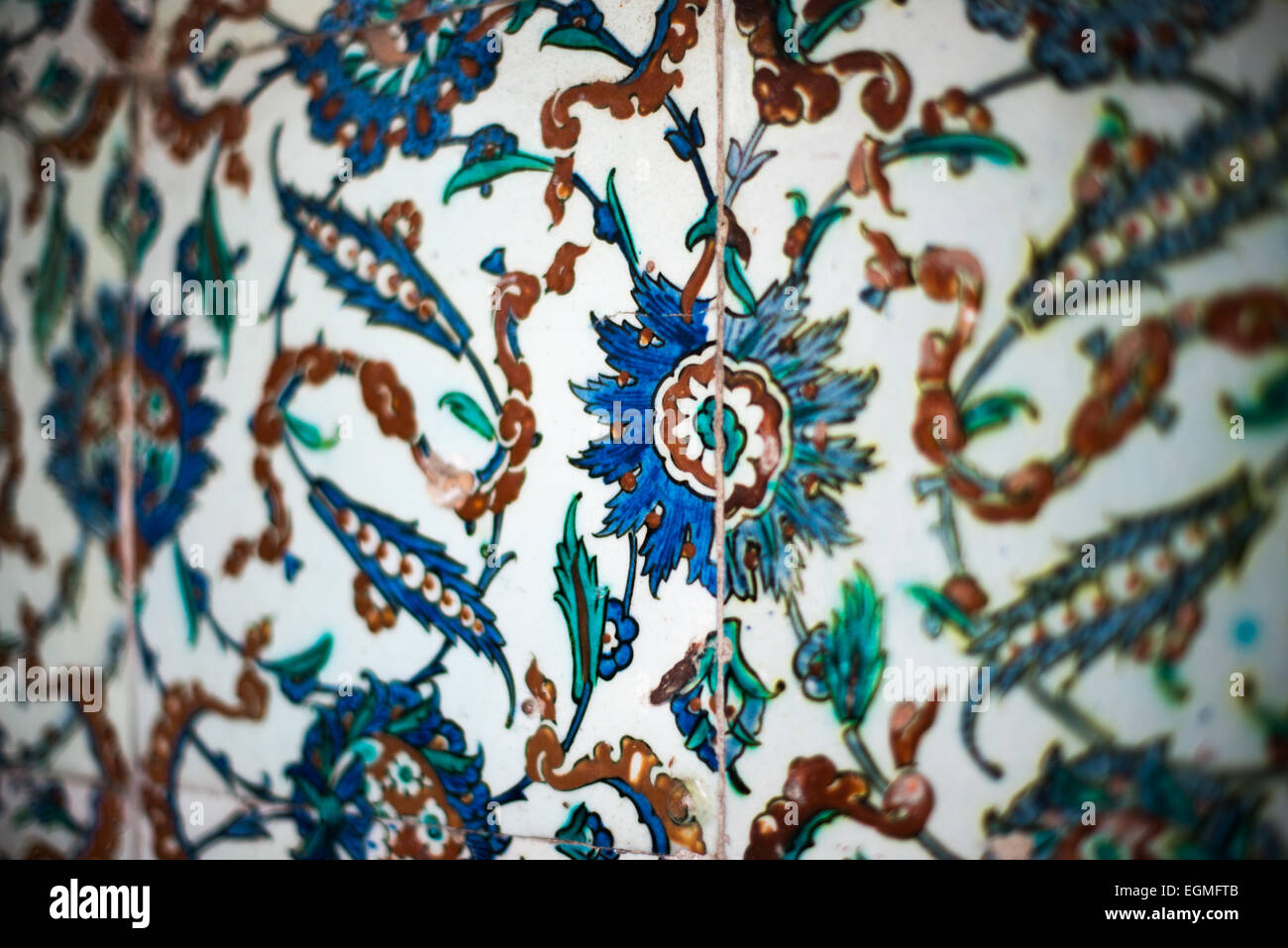 Geometric patterns topkapi palace istanbul hi-res stock photography and ...