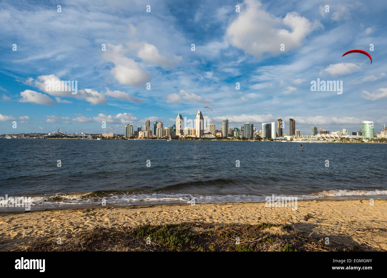 Amazing san diego skyline hi-res stock photography and images - Alamy