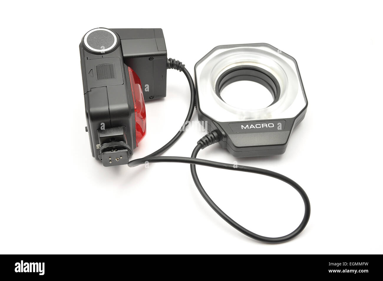 Detailed but simple image of ring flash Stock Photo Alamy