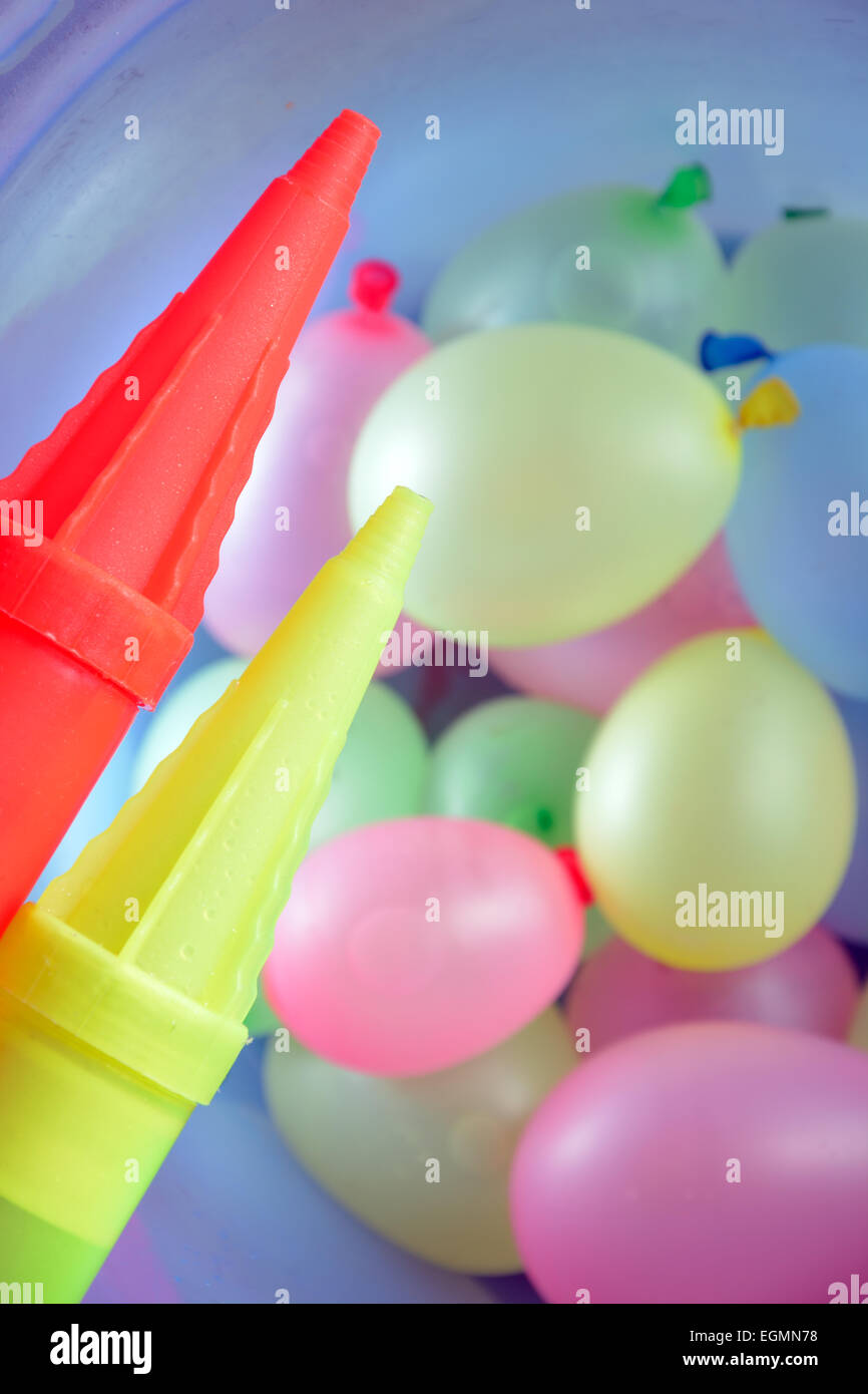 Powder balloons hires stock photography and images Alamy