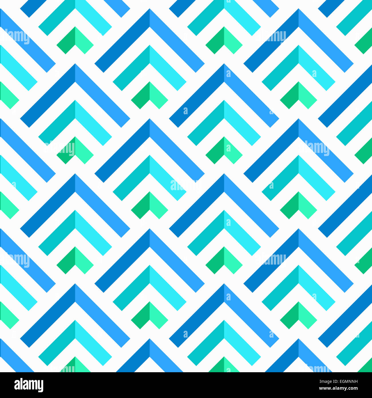 Abstract Blue and White 3D Stripes Pattern, vector Stock Photo