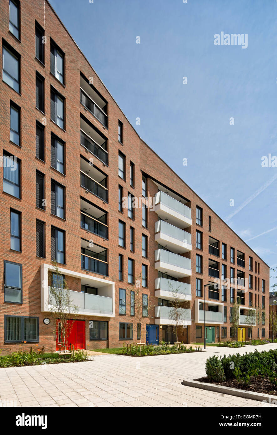 Mildmay Hospital and Apartments, London, United Kingdom. Architect Feilden Clegg Bradley