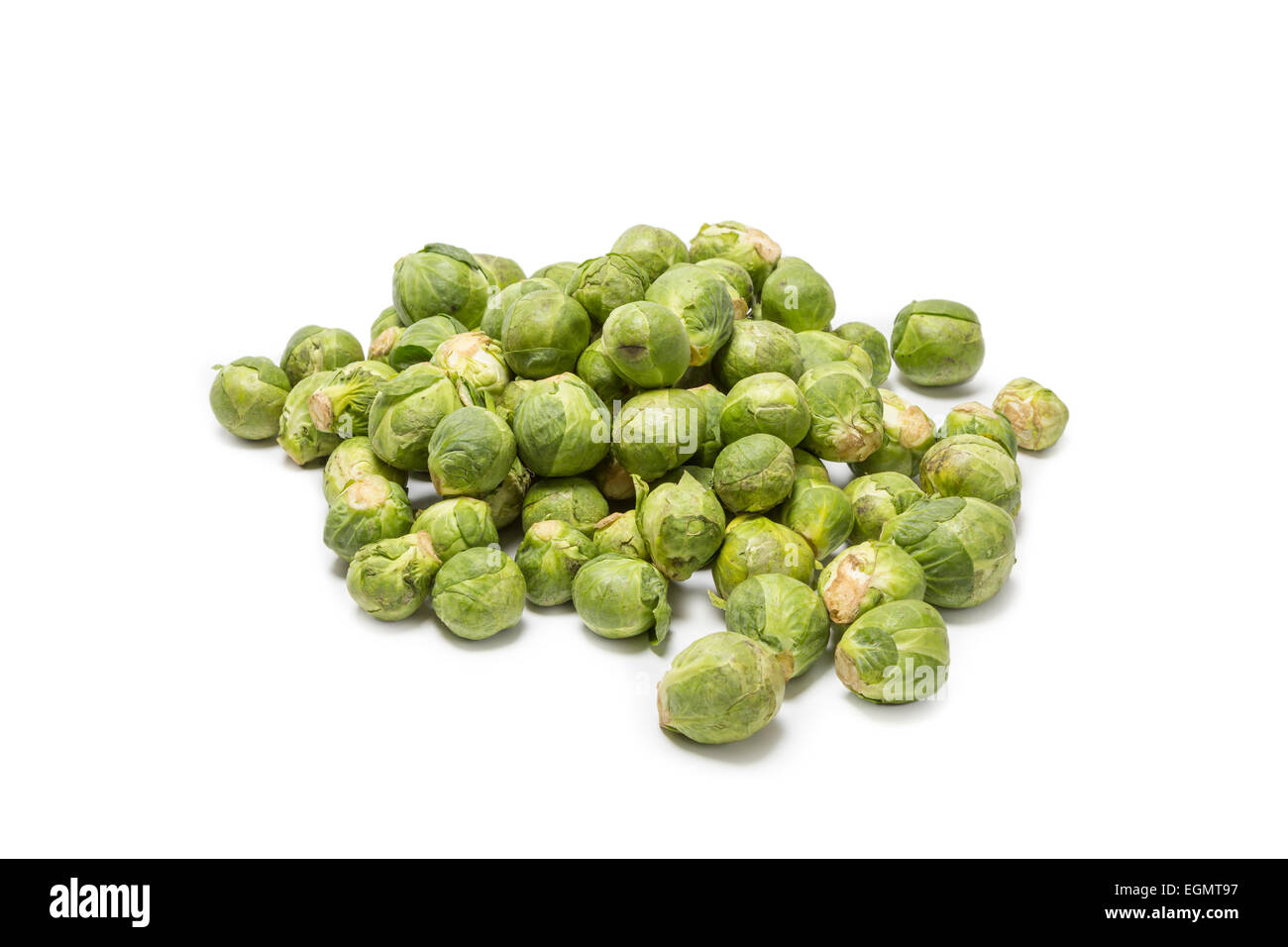 Dirty Brussels sprouts isolated on white background Stock Photo Alamy