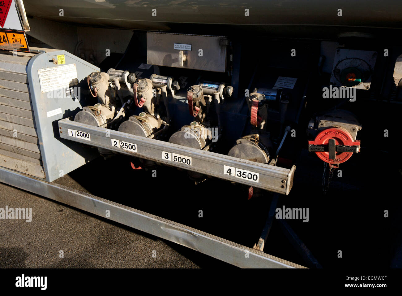 Domestic Heating Oil Delivery England UK Stock Photo Alamy